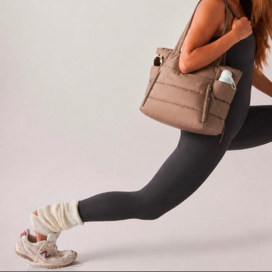 Puffer Laptop Tote Bag