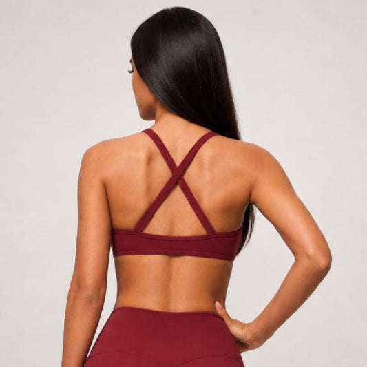 Cross-Back Sports Bra