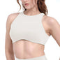 Softmotion High Neck Sports Bra Push-up High Suport Gym