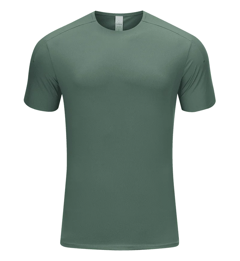 Men's Quick Dry Moisture Wicking Athletic T-Shirt Antibacterial Lightweight Breathable Gym Fitness Running Training Workout Top