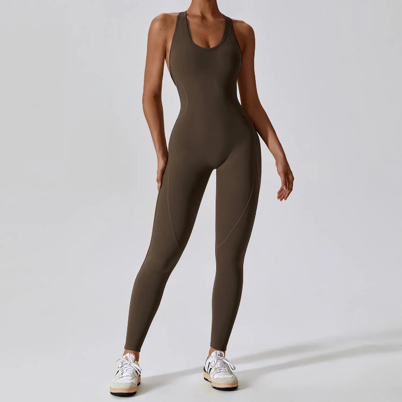 Jumpsuit Fitness Sports Overalls Gym Clothing