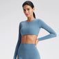 Yoga Top With Built-in Bra Long-sleeve