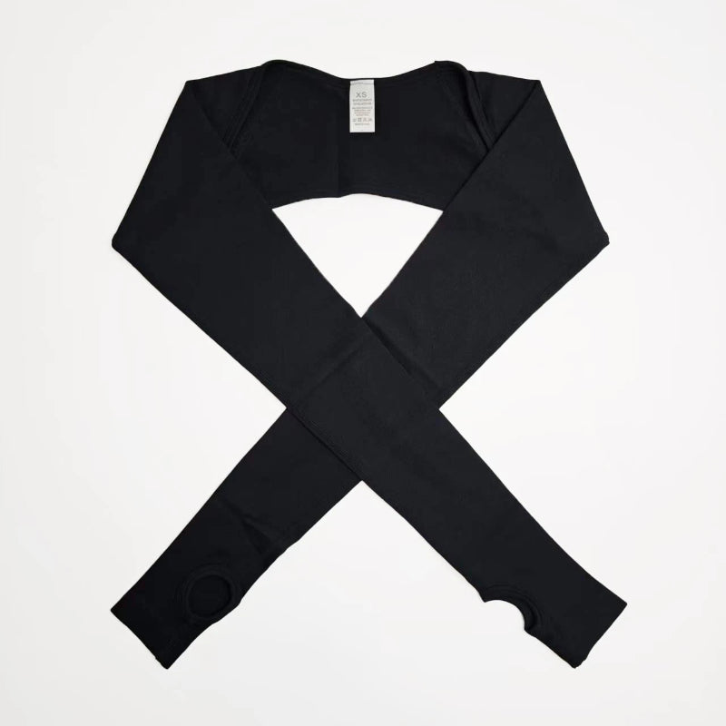 Shrug Long Sleeve Gym Top