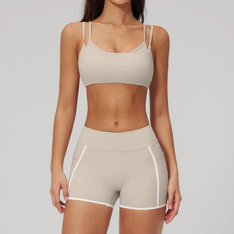 2PCS Yoga Suit Women Gym