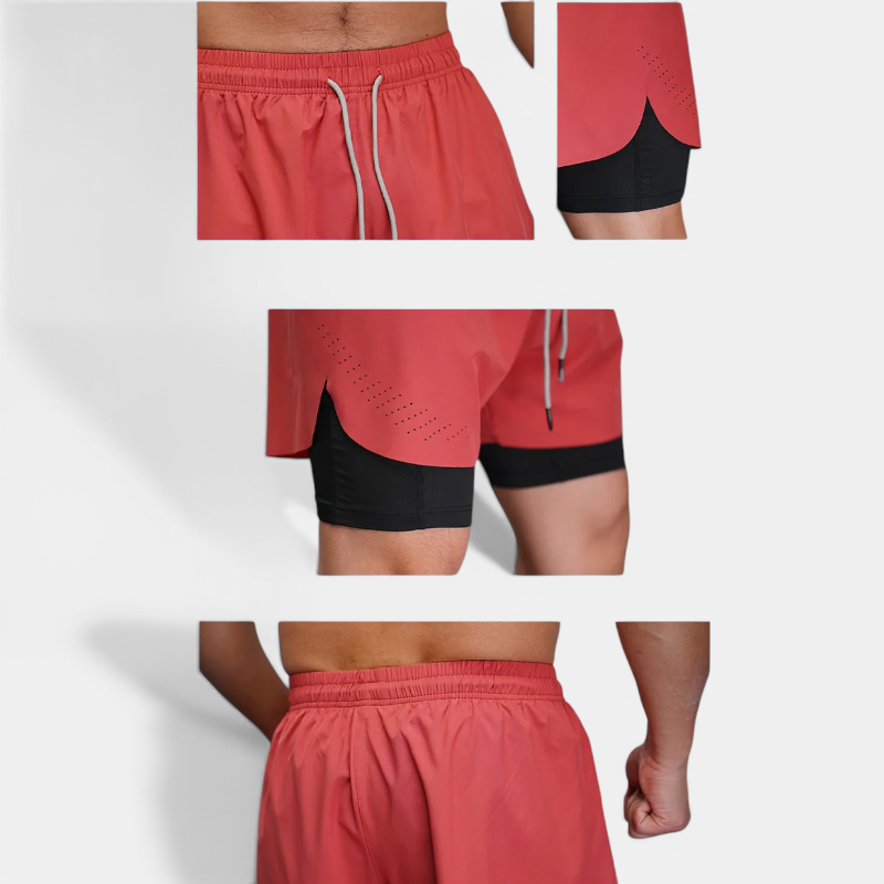 Lined Quick-Dry Run Shorts