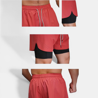 Lined Quick-Dry Run Shorts