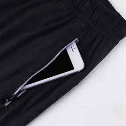Tapered Zip Run Pants