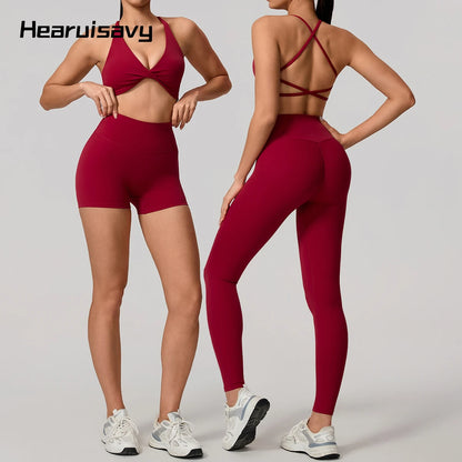 Summer Yoga Set 2Pcs Women Fitness