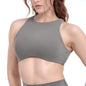 Softmotion High Neck Sports Bra Push-up High Suport Gym