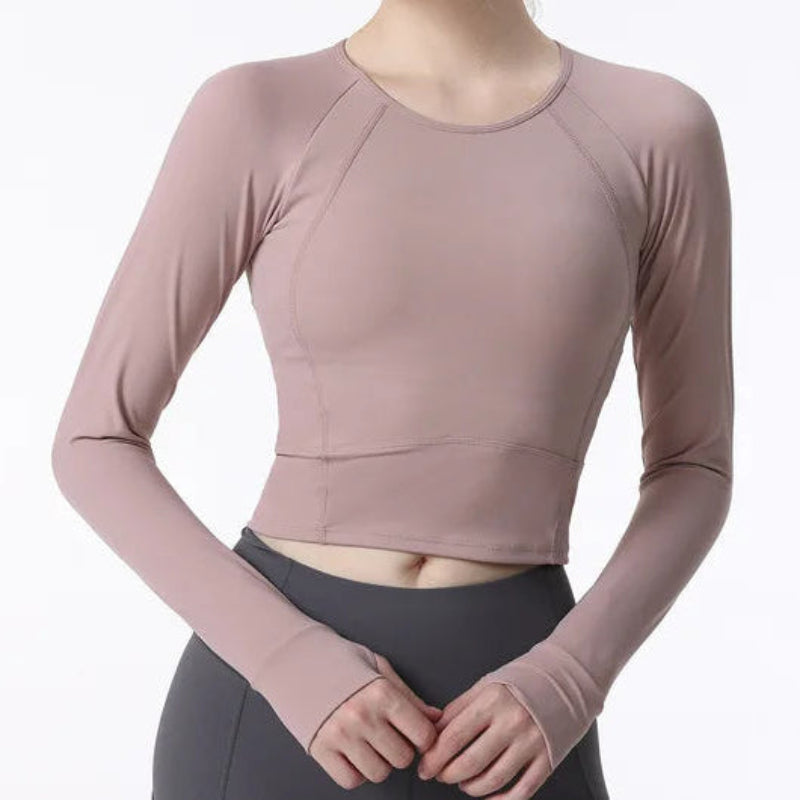 Built-in chest pad Shirts Sport Top Fitness Yoga Top Gym Top Sports