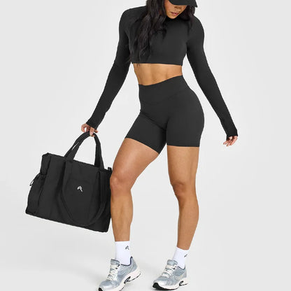 Yoga Top With Built-in Bra Long-sleeve