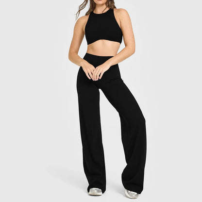 Softmotion High Neck Sports Bra Push-up High Suport Gym