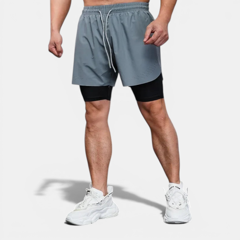 Lined Quick-Dry Run Shorts