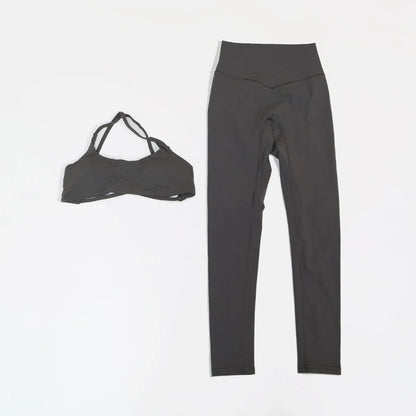 Crossback Sports Bra & Leggings Set