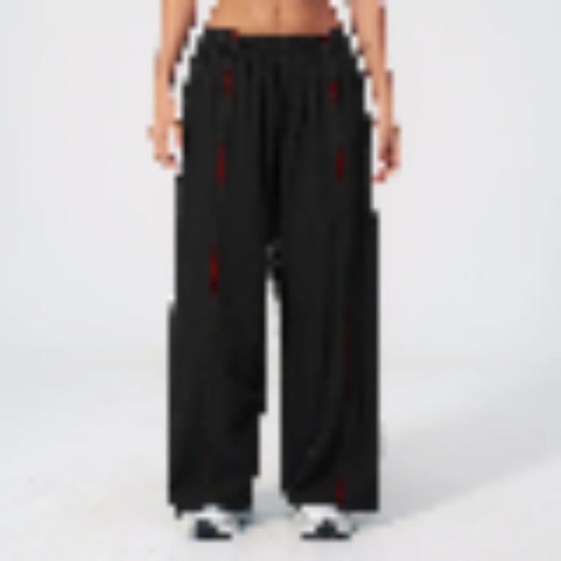 Sun Protection Wide-leg Pants Female Gym Flared Leggings Breathable Sports Flared Trousers