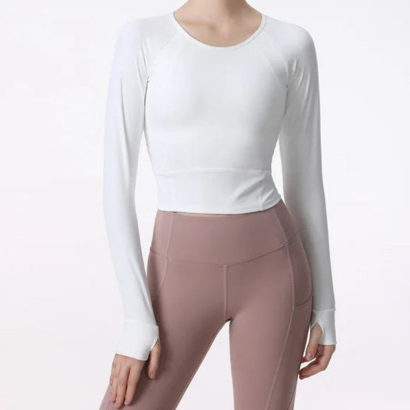 Built-in chest pad Shirts Sport Top Fitness Yoga Top Gym Top Sports