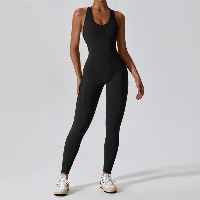 Jumpsuit Fitness Sports Overalls Gym Clothing
