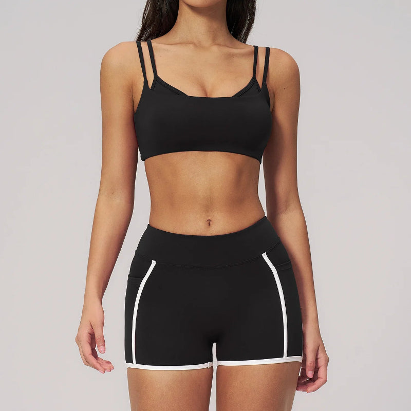2PCS Yoga Suit Women Gym
