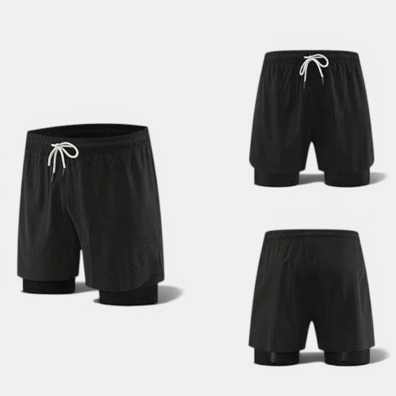 Lined Quick-Dry Run Shorts