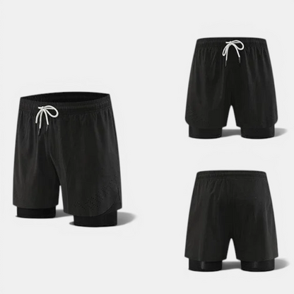 Lined Quick-Dry Run Shorts