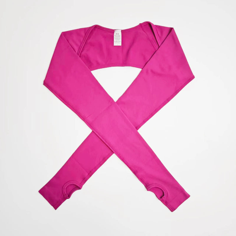 Shrug Long Sleeve Gym Top