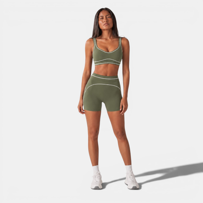 2PCS Yoga Set Gym Fitness Suits