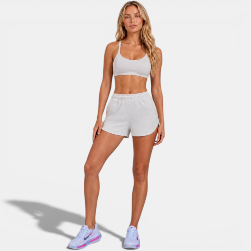 Soft Stretch Sports Bra & Shorts Set