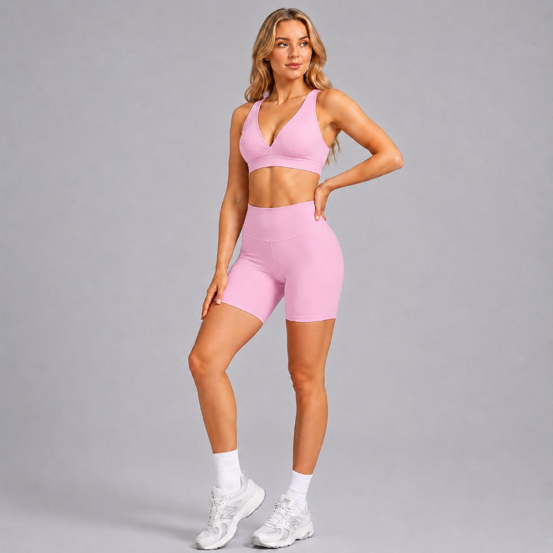 Yoga Set 2PCS Sports Suits Fitness