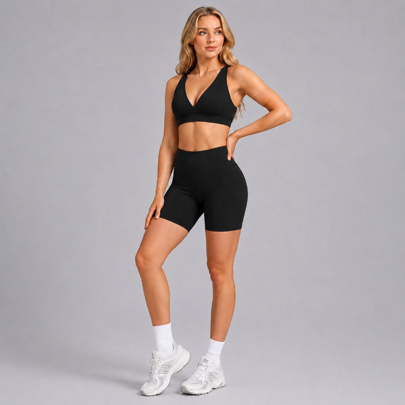 Yoga Set 2PCS Sports Suits Fitness