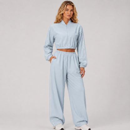 Cropped UPF Training Jacket