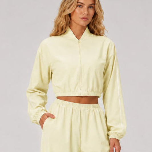 Cropped UPF Training Jacket