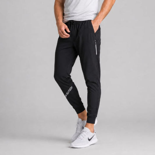 Tapered Zip Run Pants