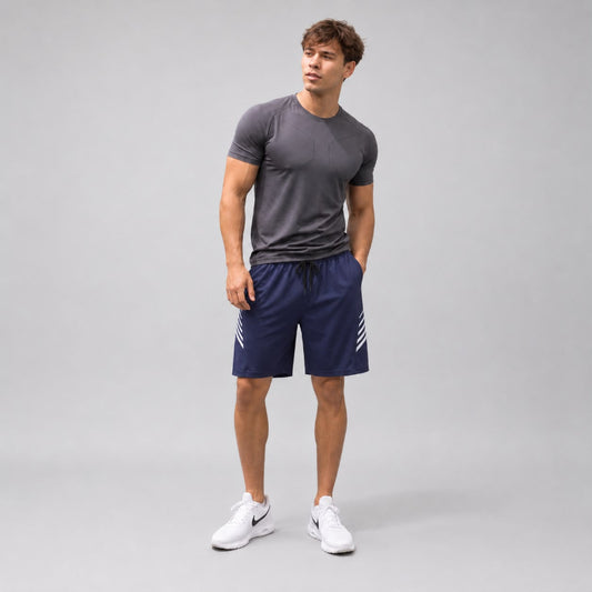 Reflective Knit Run Shorts