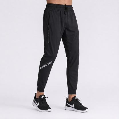 Tapered Zip Run Pants
