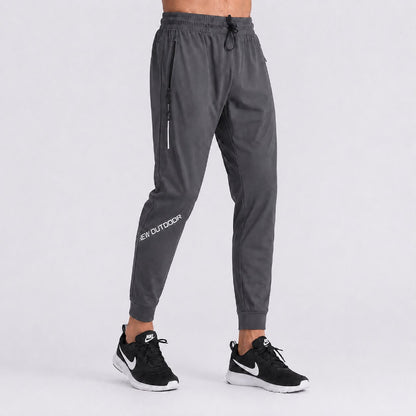 Tapered Zip Run Pants