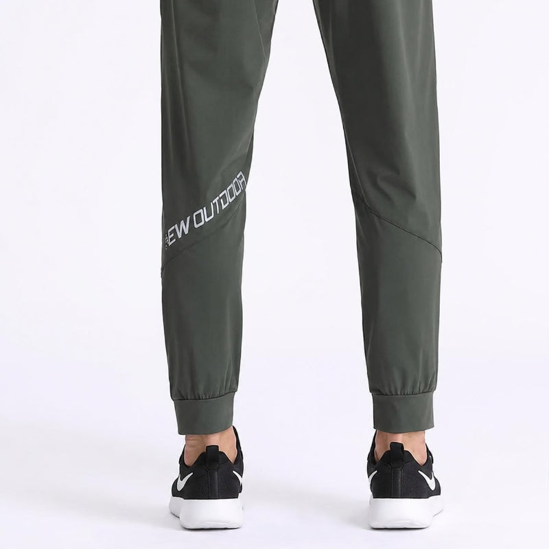 Tapered Zip Run Pants