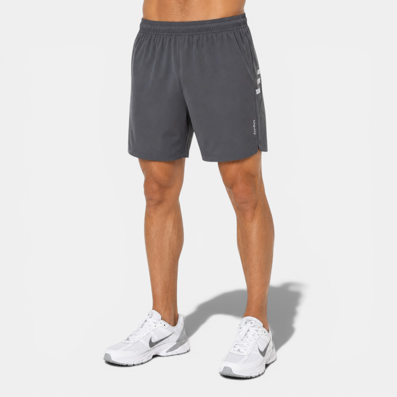Men Sports Quick Drying Breathable Ice Silk Running Shorts Thin Style Fitness Student Training Track Field Three-Point Pants